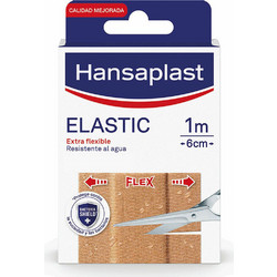 Hansaplast Elastic Αυτοκόλλητο Επίθεμα 6x100cm 1τμχ