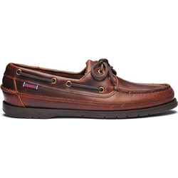 Sebago Ανδρικά Μοκασίνια Boat Shoes Δερμάτινα Καφέ L7000GD0-925R