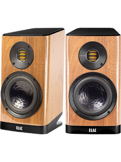 Elac Vela BS 403.2 Ζεύγος Ηχείων Hi-Fi Βιβλιοθήκης 2 Δρόμων Walnut Gloss