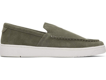 Toms Ανδρικά Μοκασίνια Loafers Καστόρινα Χακί 10019565