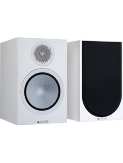 Monitor Audio Silver 100 7g Ζεύγος Ηχείων Hi-Fi Βιβλιοθήκης 120W 2 Δρόμων White