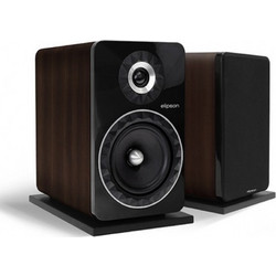 Elipson Prestige Facet 8B Ζεύγος Ηχείων Hi-Fi Βιβλιοθήκης 85W 2 Δρόμων Walnut