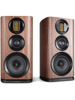 Wharfedale EVO 4.2 Ζεύγος Ηχείων Hi-Fi Βιβλιοθήκης 120W 3 Δρόμων Walnut
