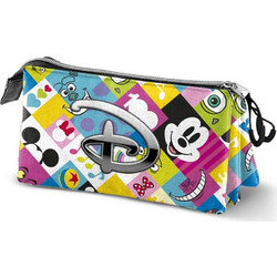 Karactermania Disney 100 Years Collage Κασετίνα με 3 Θήκες Πολύχρωμη 05974