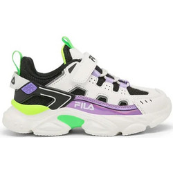 Fila Memory Spinel 3 Παιδικά Sneakers Λευκά Μωβ 7YF33002-186