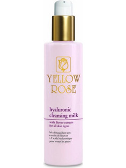 Yellow Rose Hyaluronic Flower Extracts Cleansing Milk 200ml