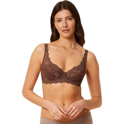 Triumph Amourette Σουτιέν Balconette με Ελαφριά Ενίσχυση με Μπανέλα Σοκολατί 10166798-1987