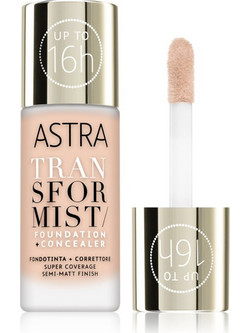 Astra Make-up Transformist 001N Alabaster Liquid Make Up 18ml