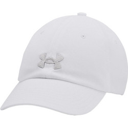 Under Armour Blitzing Καπέλο Jockey Υφασμάτινο Λευκό 1376705-100