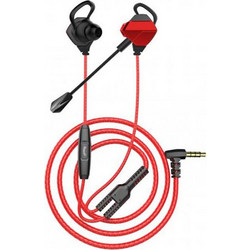 White Shark GE-536 Handsfree In-Ear 3.5mm Black Red