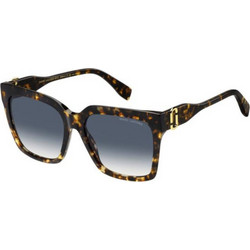 Marc Jacobs MARC764/S 086/08 Γυναικεία Γυαλιά Ηλίου Τετράγωνα Κοκάλινα Ροζ Ταρταρούγα με Μπλε Degradee Φακό