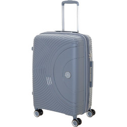 Bartuggi 724-808.70 Βαλίτσα Μεγάλη 76x52x30cm με 4 Ρόδες Γκρι