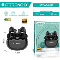 Arrango AC48867 Ακουστικά Bluetooth In Ear Black