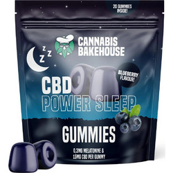 Cannabis Bakehouse CBD Power Sleep 300mg 20 Ζελεδάκια