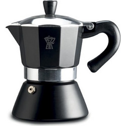 Pezzetti Aluminum Bellexpress Moka Μπρίκι Espresso 3Cups Μαύρο