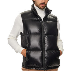 Save The Duck Vegan Ailantus Αμάνικο Ανδρικό Μπουφάν Puffer Μαύρο D81382ULUCK19-10000