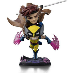 Iron Studios Marvel X-Men '97 Mini Co. Gambit & Wolverine 23cm