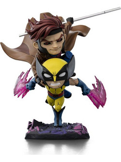 Iron Studios Marvel X-Men '97 Mini Co. Gambit & Wolverine 23cm