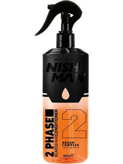 Nish Man 2 Phase 02 Argan Complex Conditioner Καθαριστικό για Γένια 400ml