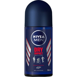 Nivea Dry Impact Ανδρικό Αποσμητικό Roll On 48h 50ml