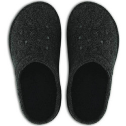 Crocs Classic Χειμερινές Ανδρικές Παντόφλες Ανατομικές Μαύρες 203600-060