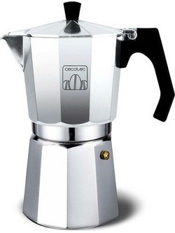 Cecotec MokClassic 600 Shiny CEC-01671 Μπρίκι Espresso 6Cups Inox