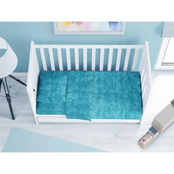 Dimcol Shadow 620 Βρεφικό Πάπλωμα Κούνιας 160x120cm Τιρκουάζ