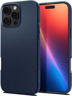 Spigen Liquid Air Back Cover Navy Blue (iPhone 16 Pro Max)