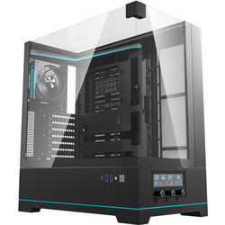 Darkflash DY450 Pro with Fans Black Gaming Midi Tower Κουτί Υπολογιστή RGB με Πλαϊνό Παράθυρο