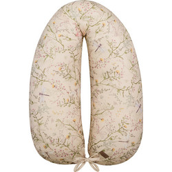 KikkaBoo Secret Garden Μαξιλάρι Θηλασμού & Εγκυμοσύνης Μπεζ 150cm