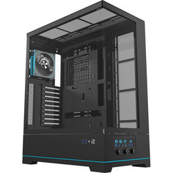 Darkflash DY451L Pro with Fans Black Gaming Midi Tower Κουτί Υπολογιστή RGB με Πλαϊνό Παράθυρο