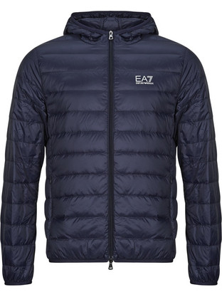 EA7 Ανδρικό Μπουφάν Χειμωνιάτικο Puffer Navy Μπλε 8NPB24PNGPZ1562