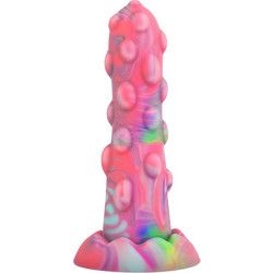 Epic Nixie Shape Shifting Spirit Dildo με Βεντούζα 15.5cm Πολύχρωμο