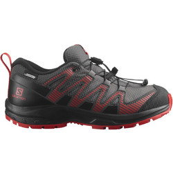 Salomon XA Pro V8 Παιδικά Αθλητικά Παπούτσια για Πεζοπορία Μαύρα Κόκκινα 416139