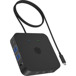 Icy Box IB-DK4090-C USB-C Docking Station με HDMI PD Ethernet