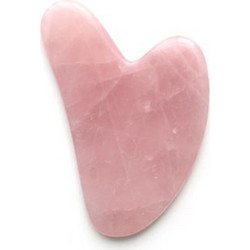 Fluff Gua Sha Plate Rose Πέτρα για Μασάζ Προσώπου