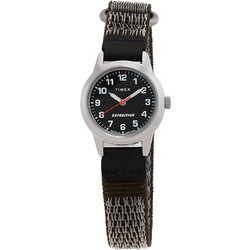 Timex Expedition Γυναικείο Ρολόι με Μαύρο Υφασμάτινο Λουράκι TW4B25800