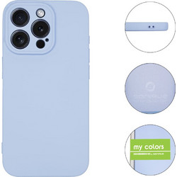 Sonique My Colors Silicone Back Cover Lilac (iPhone 15 Pro Max)