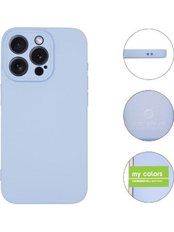 Sonique My Colors Silicone Back Cover Lilac (iPhone 15 Pro Max)