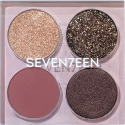 Seventeen Vibrant Eyes Quad 07 Nude Poetry Παλέτα Σκιών 6.4gr