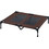 PawHut Υπερυψωμένο Κρεβάτι Σκύλου Καφέ 91.5x76.2cm D04-033