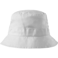 Malfini Ανδρικό Καπέλο Bucket Υφασμάτινο Λευκό MLI-30400