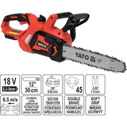 Yato YT-828138 828138201828138 Αλυσοπρίονο Μπαταρίας 18V με Λάμα 30cm