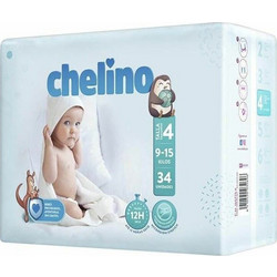 Chelino Πάνες No4 9-15kg 204τμχ
