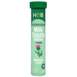 Holland & Barrett Milk Thistle Extract Tropical 20 Αναβράζοντα Δισκία