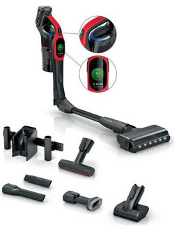Bosch Unlimited 10 ProAnimal BCS1041PET Επαναφορτιζόμενη Σκούπα Stick & Χειρός 17.9V