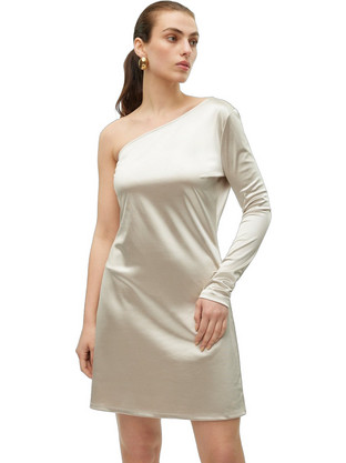 Vero Moda Mini Φόρεμα για Γάμο / Βάπτιση Χρυσό 10319771