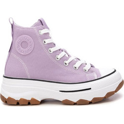 Refresh Γυναικεία Sneakers Chunky Μποτάκια Λιλά 172476