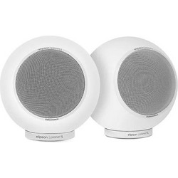 Elipson Planet L Matte Ζεύγος Ηχείων Hi-Fi Βιβλιοθήκης 80W 2 Δρόμων White