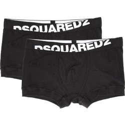 Dsquared2 Ανδρικά Μποξεράκια Σετ 2Pack Μαύρα DCXC90030-001